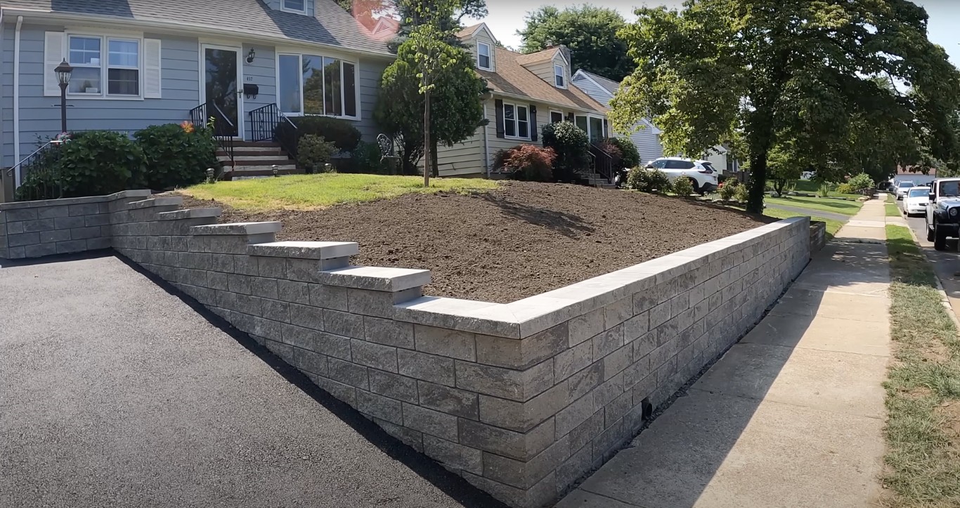 Concrete Footings & Retaining Walls in Lowell MA